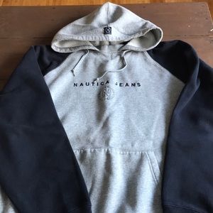 Men’s Nautical Jeans Gray Hoodie!
